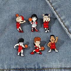 Basketball Boy Brooch For Men Creative Gift