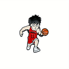 Basketball Boy Brooch For Men Creative Gift