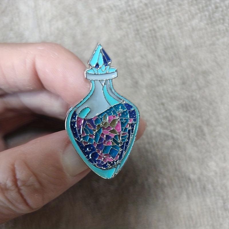 Bottle Shape Brooch Pins for Clothing and Accessories