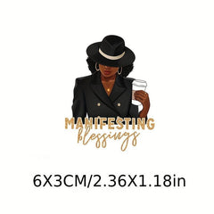 Women's Coffee Patch Set for Men - Warm Stickers