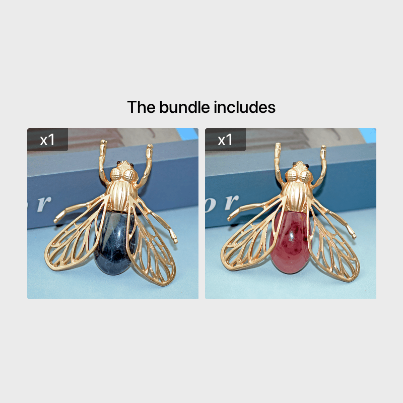 Men's Metal Insect Brooch Pin