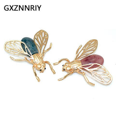 Men's Metal Insect Brooch Pin