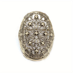 Vintage Men's Brooch Shield & Weapon