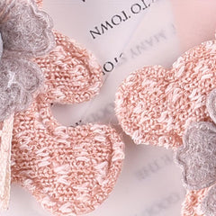 7pcs Bear Patches Plush Hair Accessories For Girls Clothing DIY