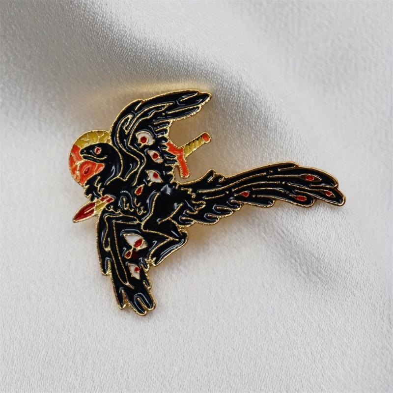 Cartoon Dinosaur Novelty Brooch for Men