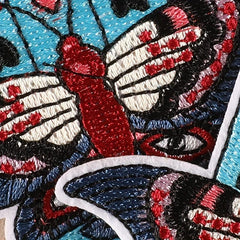2pcs Cartoon Palm Iron On Patches DIY Crafts Clothing Repair Patch
