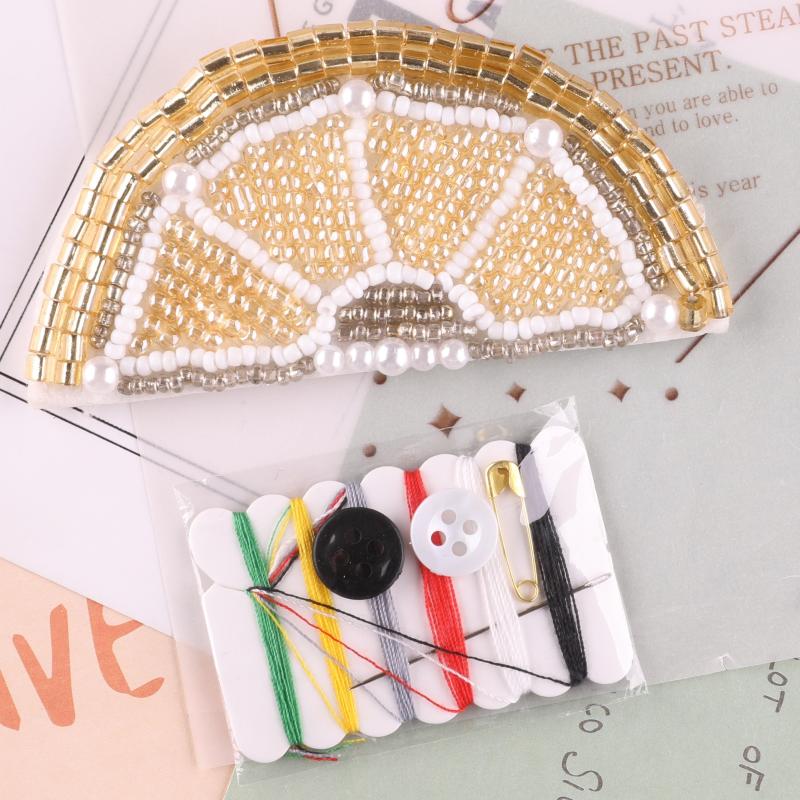 2pcs Lemon Slice Patch for Girls Clothing DIY