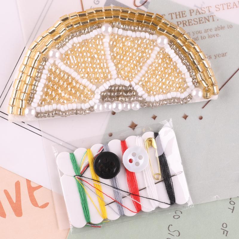 2pcs Lemon Slice Patch for Girls Clothing DIY