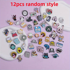 Creative Cartoon English Alphabet Brooch Set