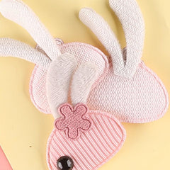 3pcs Rabbit Embroidery Patches Fabric Art DIY Clothes Bag Accessories
