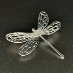 Stainless Steel Hollow Chrysanthemum Tree Of Life Brooch