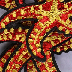 5pcs Starfish Applique Patch DIY Iron On Patch