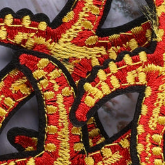 5pcs Starfish Applique Patch DIY Iron On Patch