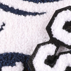 2pcs Dinosaur & Letter Embroidery DIY Patch for Clothes Backpack Hat