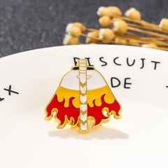 Metal Brooch Cartoon Character Pin Gift
