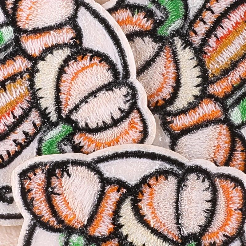 Embroidery Round Frame Letter Pumpkin Patches For Girls