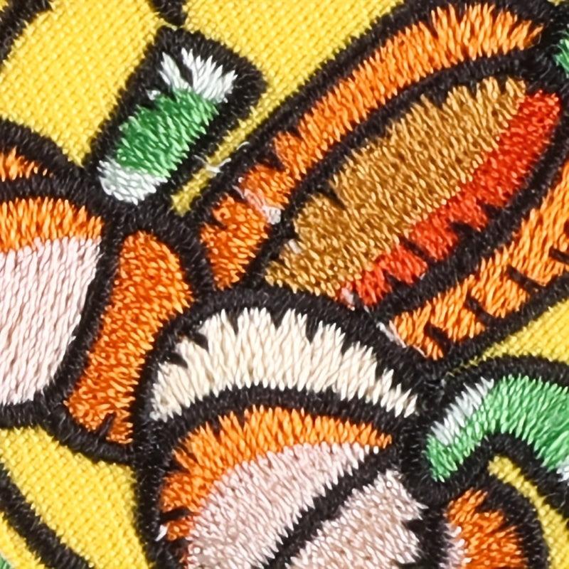 Embroidery Round Frame Letter Pumpkin Patches For Girls