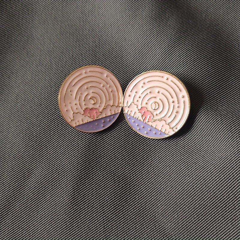 Cartoon Enamel Pin Brooch Pins for Couples