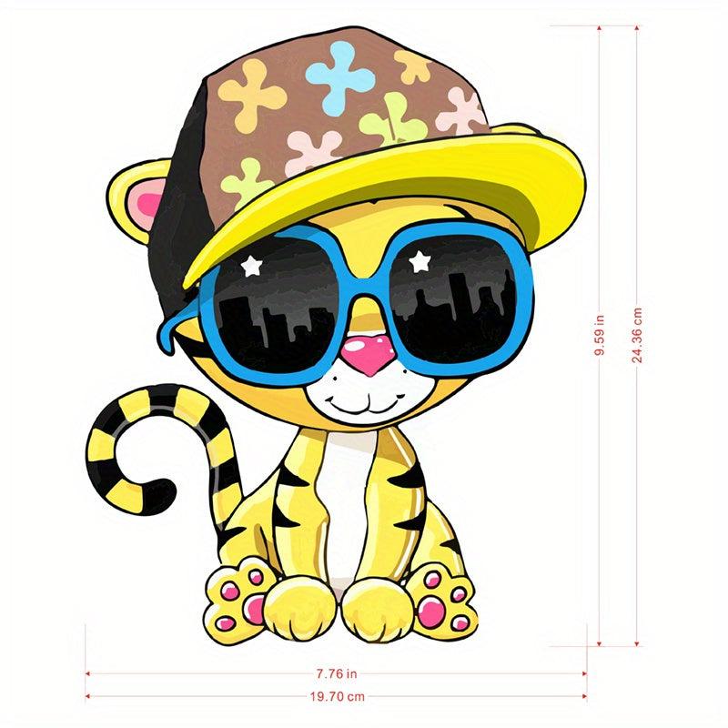 Men's Owl Unicorn Dog Cat Clothes Patch DIY T shirt Film Heat Transfer