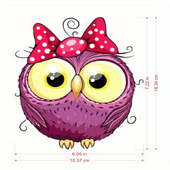 Men's Owl Unicorn Dog Cat Clothes Patch DIY T shirt Film Heat Transfer