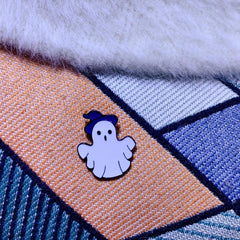 Magician Ghost Hat Brooch Halloween Pin Accessories
