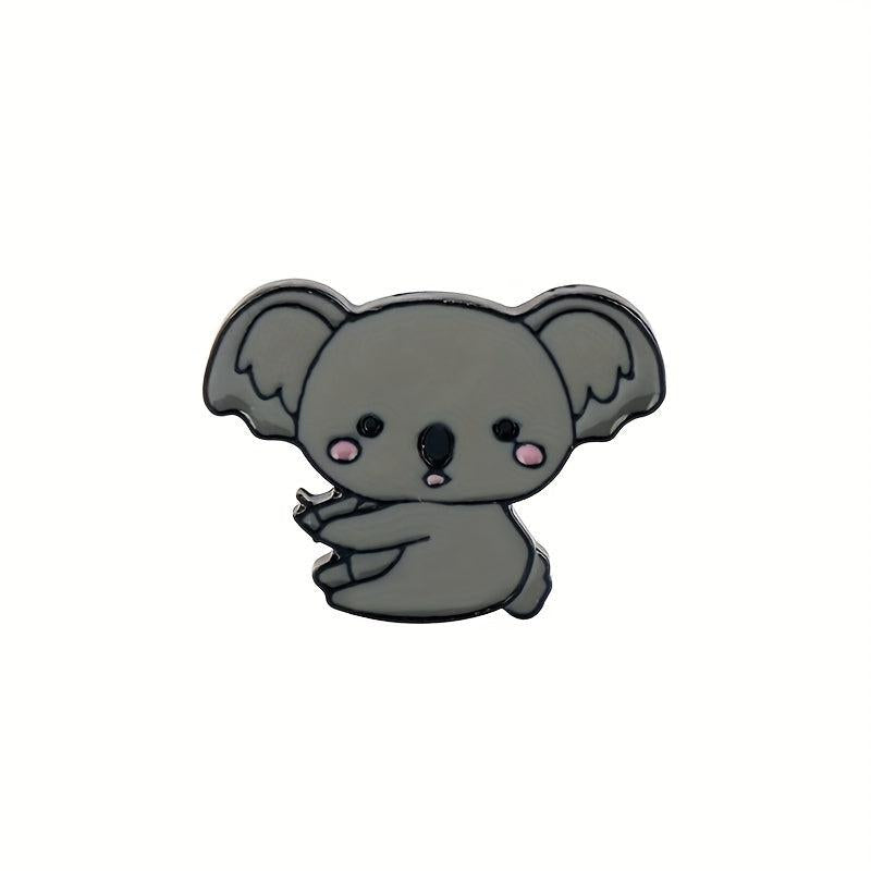 Koala Brooch Enamel Badge Cartoon Casual Brooch For Men