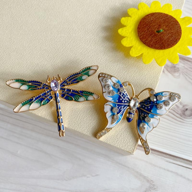 Christmas Snowflakes Wheat Ears Corsage Brooch