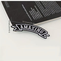 16pcs Iron On Patches Sew On Embroidered Applique Repair Patch Kids Decorative