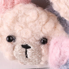 4pcs Cartoon Bear Patches For Girls Coat DIY