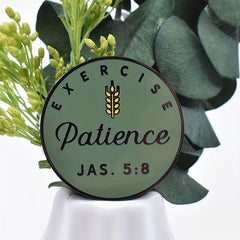 Patience Enamel Pin For Men