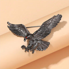Eagle Brooch Collar Pin for Men