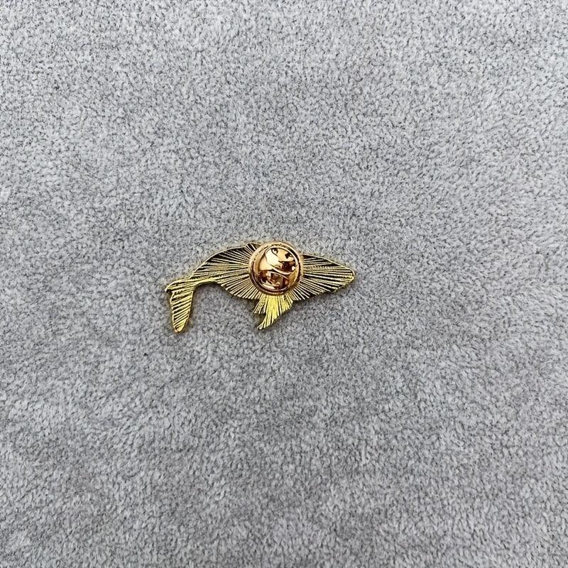 Whale Enamel Badges Brooches DIY Clothing Collar Accessories for Men