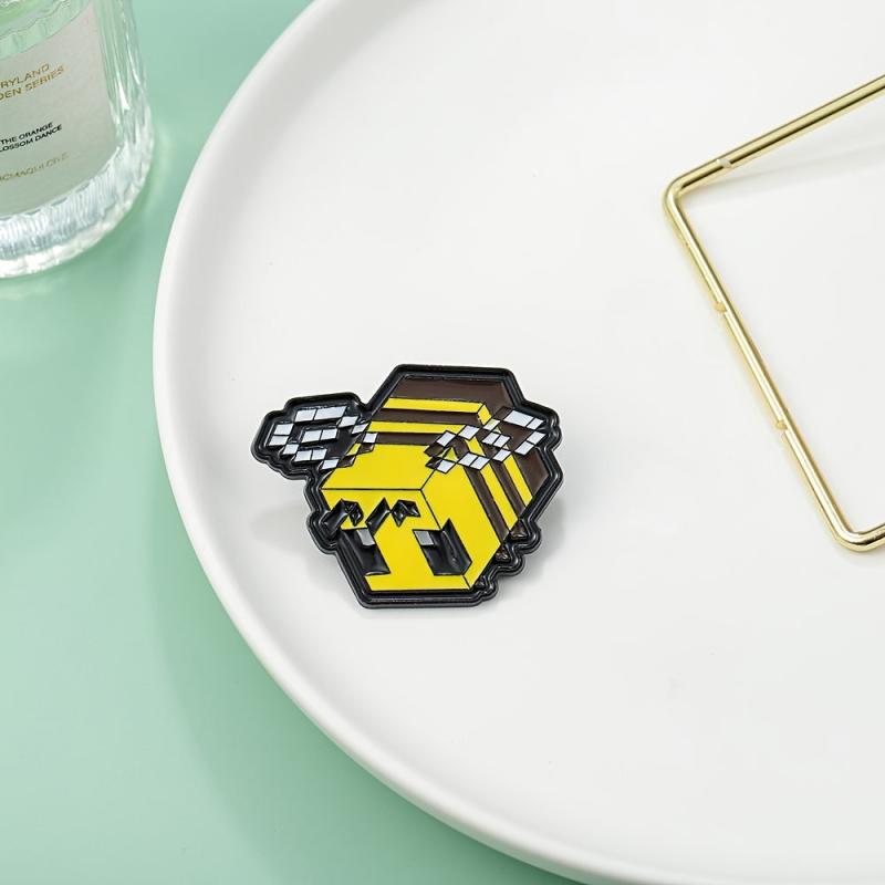 Cute Bee Brooch for Kids - Animal Theme Cartoon Pin