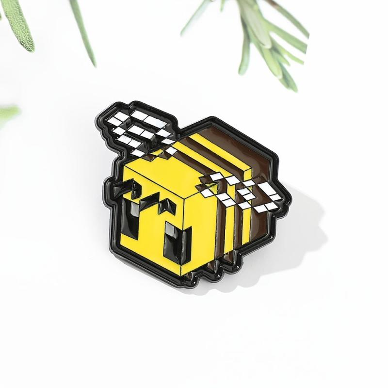 Cute Bee Brooch for Kids - Animal Theme Cartoon Pin