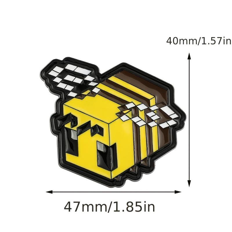 Cute Bee Brooch for Kids - Animal Theme Cartoon Pin