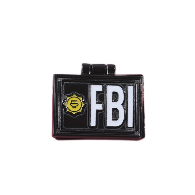 Funny Letter Brooch Pin for Men