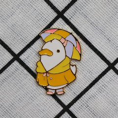 Duck Enamel Brooch for Men - Anime Cartoon Design