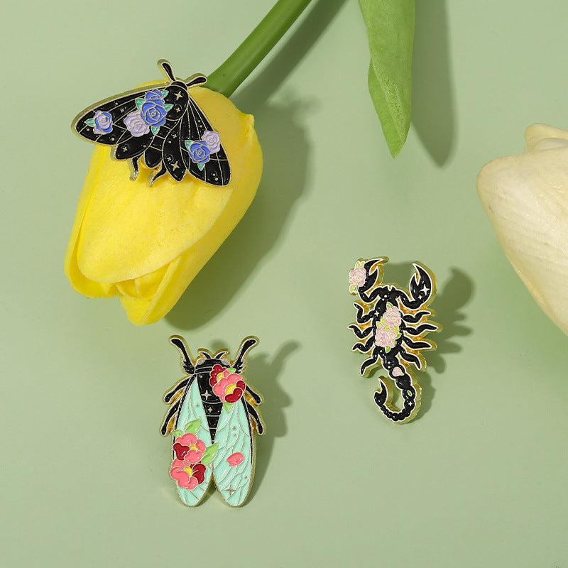 Insect Combo Brooch For Men