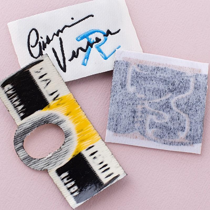 3PCS DIY 3D Printing Letter Patches For Girls