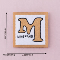 3PCS DIY 3D Printing Letter Patches For Girls