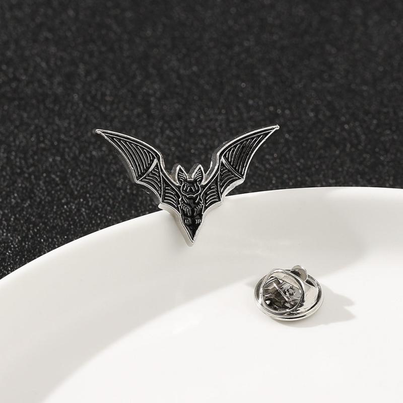 Bat Enamel Pin Witchy Style Spooky Lapel Jewelry