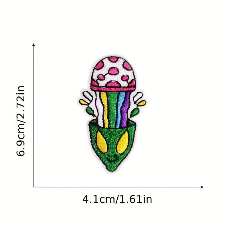 8pcs Bear Embroidered Patches DIY Crafts Clothing Jacket Jean