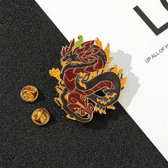 Dragon Brooch Creative Design Jewelry