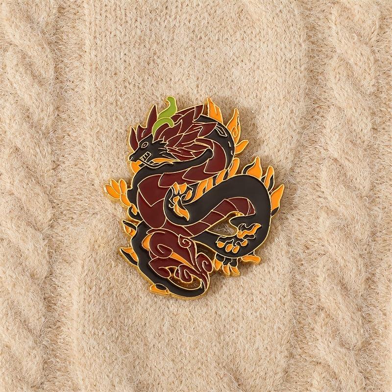 Dragon Brooch Creative Design Jewelry
