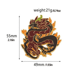 Dragon Brooch Creative Design Jewelry