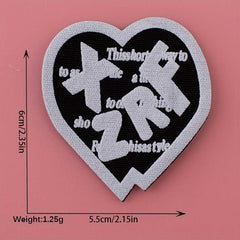 3pcs DIY Animal Cloth Stickers Kids Costume Decor