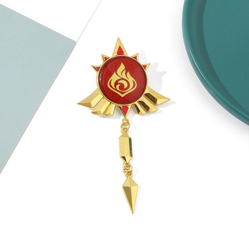 Anime Luminous God's Eye Brooch