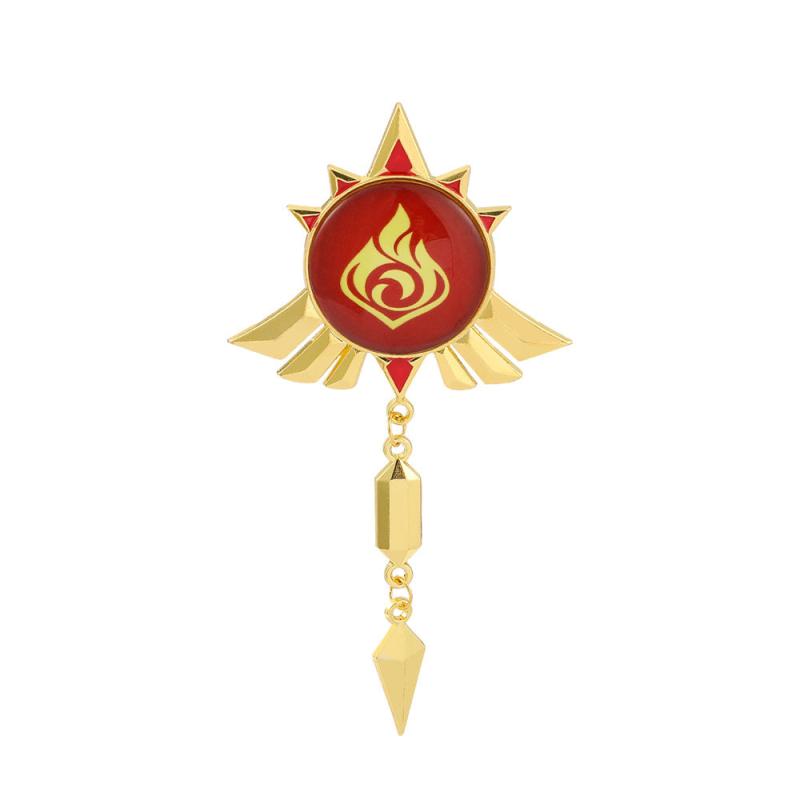 Anime Luminous God's Eye Brooch