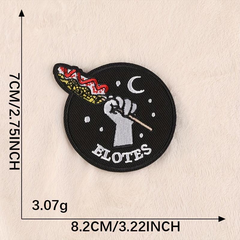 3pcs Boys Butterfly Embroidery DIY Patch Clothes Backpack Decoration