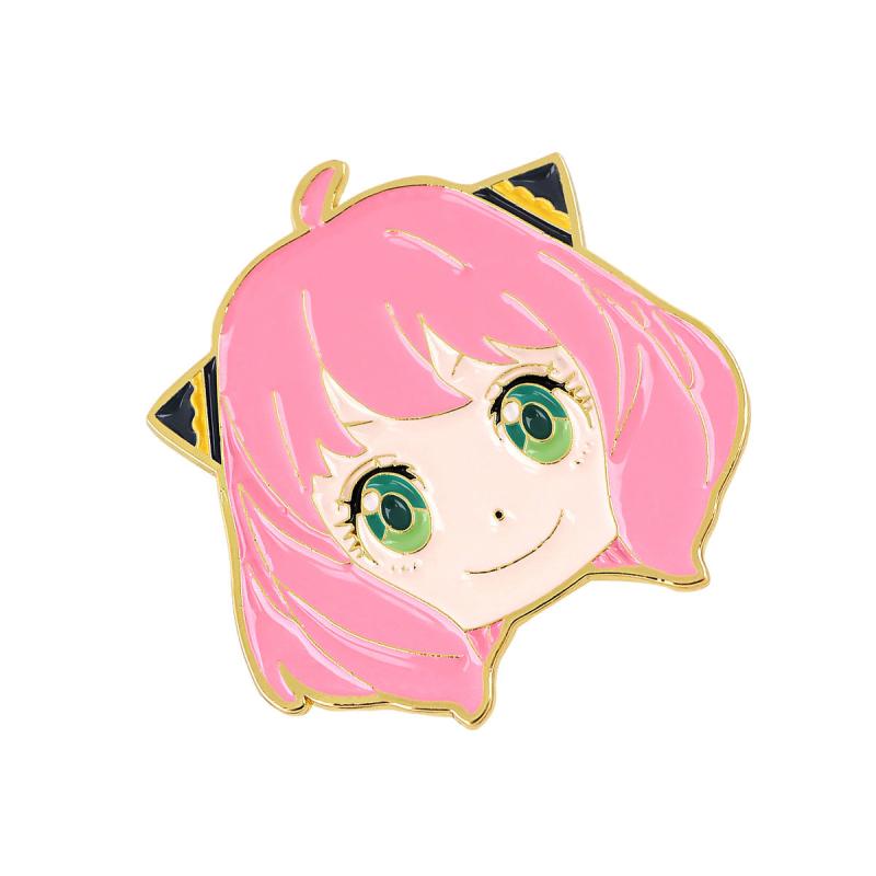 Anime Enamel Brooch For Men Lapel Badges